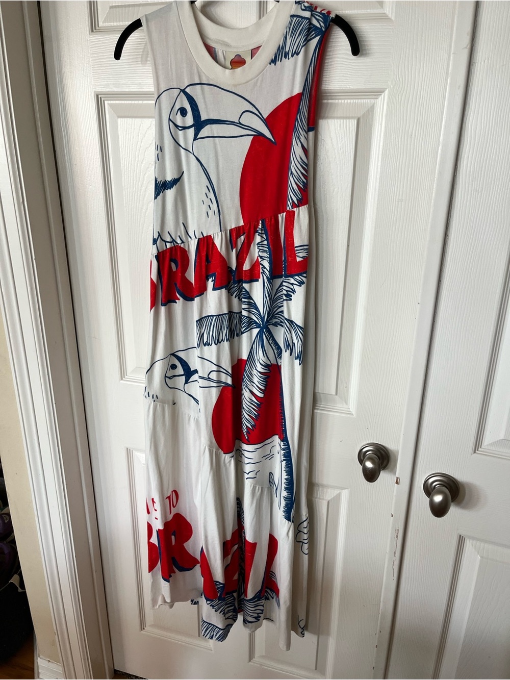 Farm Rio Sleeveless Graphic Dress XS - Picture 5 of 5